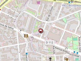 Carte de Merloz à Grenoble