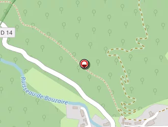 Carte de Aurouze à Ferrières-saint-mary