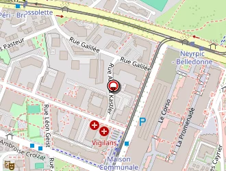 Carte de Cafeman à Saint-martin-d'hères