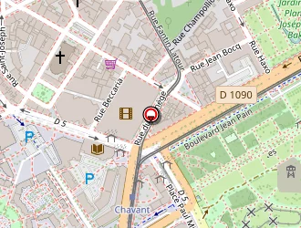 Carte de Le Verseau à Grenoble