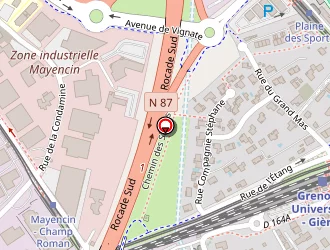 Carte de Pollet Raphaelle à Gières