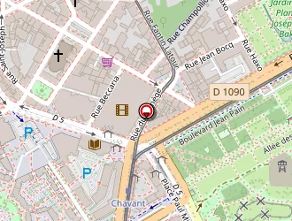 Carte de Astus à Grenoble