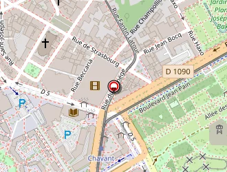 Carte de Laverie Hoche à Grenoble