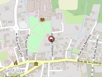 Carte de Dony Diane à Saint-uze