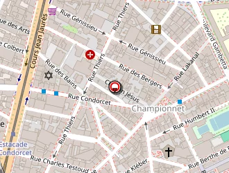 Carte de Le Tir Bouchon à Grenoble