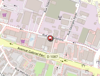 Carte de La Villa Palladio à Saint-martin-d'hères