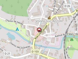 Carte de Sarl Chabanon Vialle à Vorey