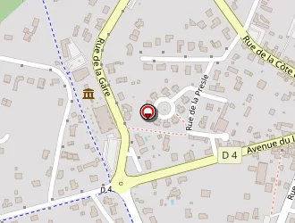 Carte de Som Gérard à Hourtin