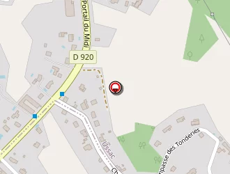 Carte de Ms 19 à Ussac