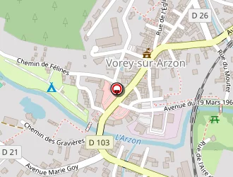 Carte de Mulholland-molier Ellen à Vorey