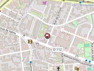 Carte de Borne André à Saint-martin-d'hères