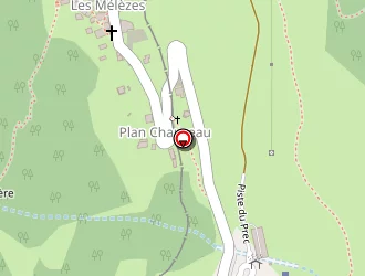 Carte de Semval à Valmeinier