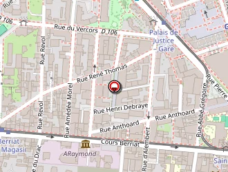 Carte de Comparet Annelyse à Grenoble