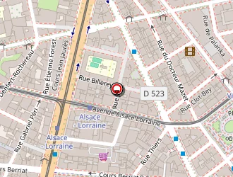 Carte de La Table Libanaise à Grenoble