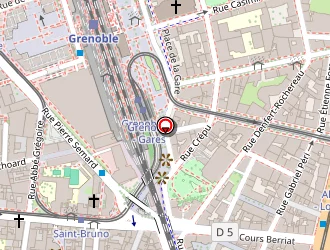 Carte de Le Sinatra à Grenoble