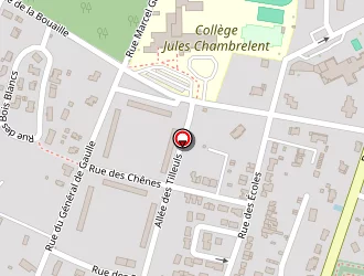 Carte de Nathalie Coiffure à Hourtin