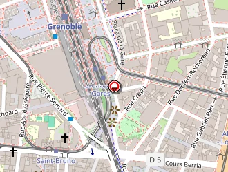 Carte de Sakura à Grenoble