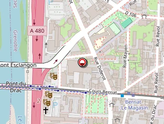 Carte de Dimi Pizza à Grenoble