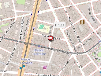 Carte de Roux à Grenoble