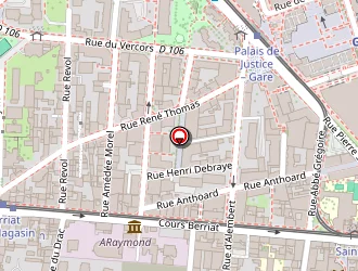 Carte de Maçonnerie Générale Roman à Grenoble