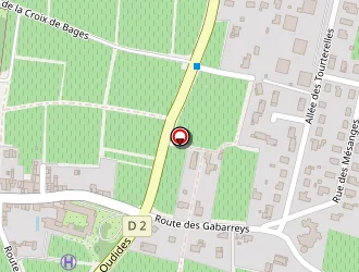 Carte de Lycée Odilon Redon à Pauillac