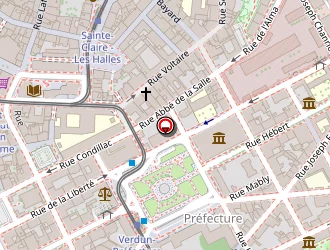 Carte de 1001 Piles Batteries à Grenoble