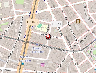 Carte de The Cake Agency à Grenoble