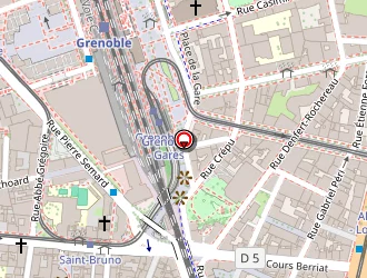 Carte de Brand Caroline à Grenoble