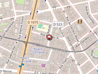 Carte de Intemporel Coiffure à Grenoble