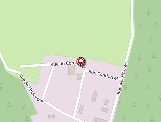 Carte de La Pension De Riec à Hourtin