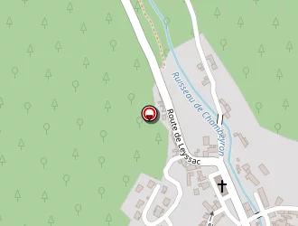 Carte de Camping Les Moulettes à Vorey