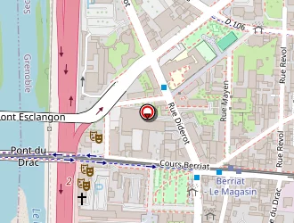 Carte de Pavidis à Grenoble