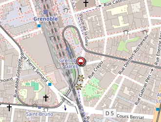 Carte de Berthet Pierre à Grenoble