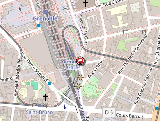 Carte de Opticien Krys à Grenoble