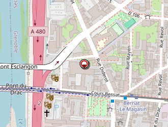 Carte de Bastide Céline à Grenoble