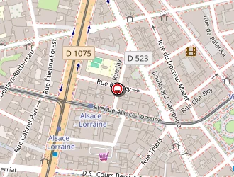 Carte de L'eclat De Verre à Grenoble