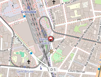 Carte de Garage De Chartreuse à Grenoble