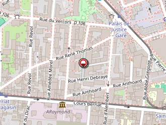 Carte de L'etoile Des Delices à Grenoble