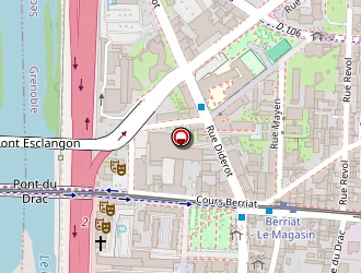 Carte de La Parlotte à Grenoble