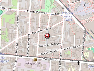 Carte de Bnp Paribas à Grenoble