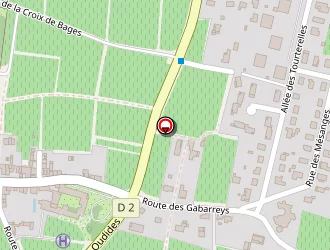 Carte de Carrefour Market à Pauillac