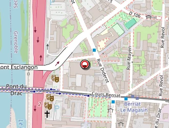 Carte de Sive Natura à Grenoble