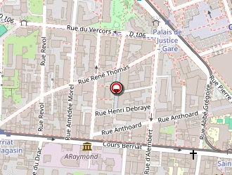 Carte de Delice Berriat à Grenoble