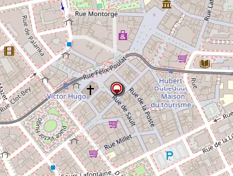 Carte de Body Tech à Grenoble