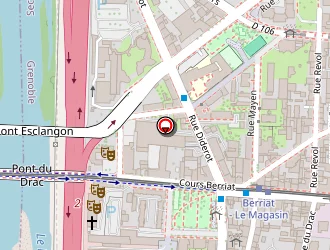 Carte de Acrira à Grenoble