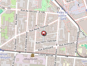 Carte de Pillaear à Grenoble