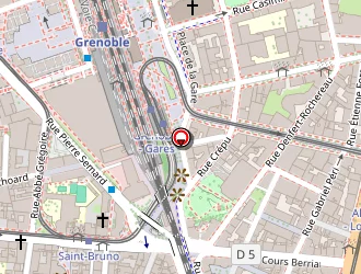 Carte de Baqué Bernard à Grenoble