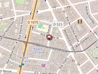 Carte de Opticiens Lun's Grenoble à Grenoble