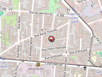 Carte de Pipet Michelle à Grenoble