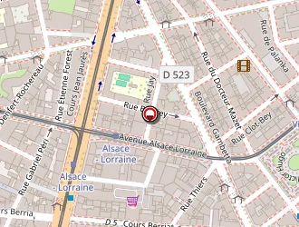 Carte de La Poste à Grenoble